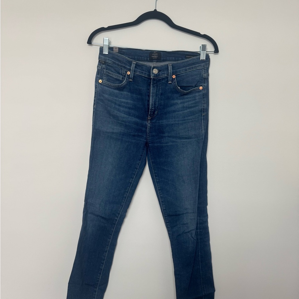 Citizens Of Humanity Blue Straight Leg Jeans Classic Denim